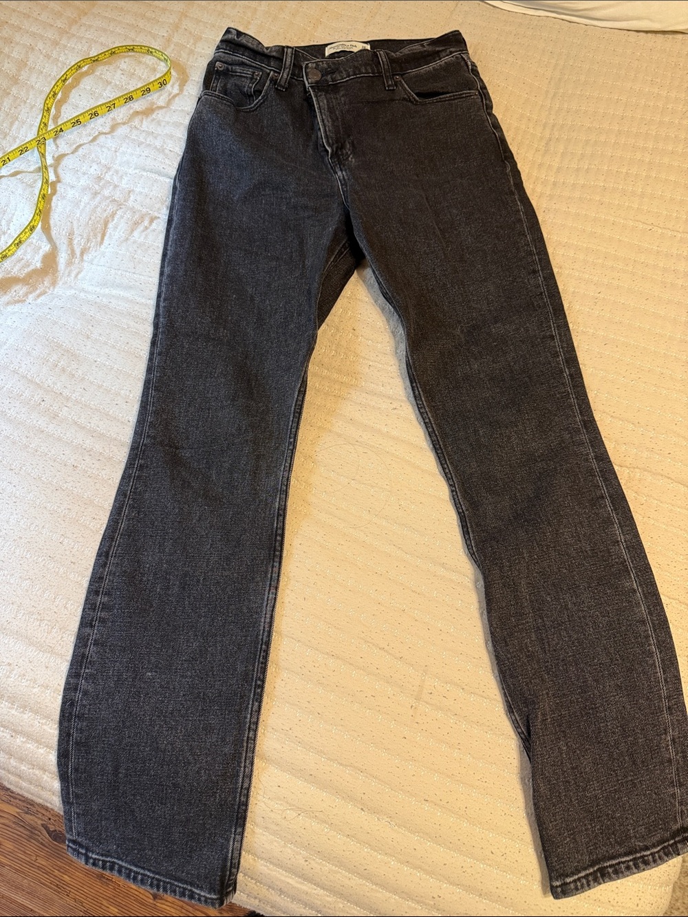 Abercrombie & Fitch The 90s Slim straight ultra high rise Jeans